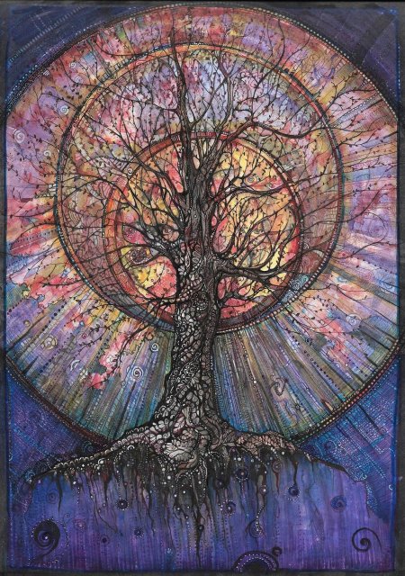 Дерево жизни живопись