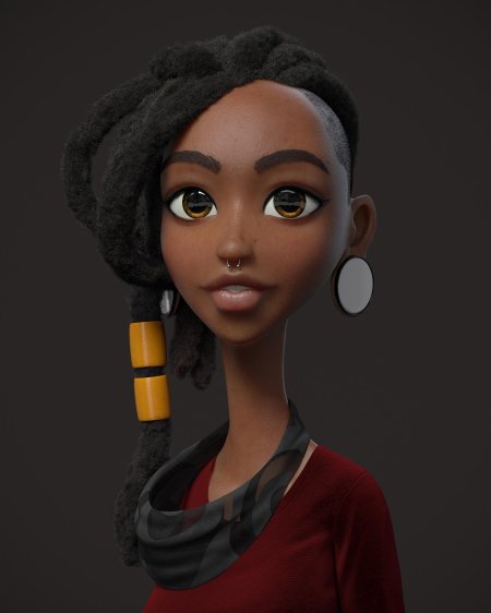 Темнокожие персонажи мультиков