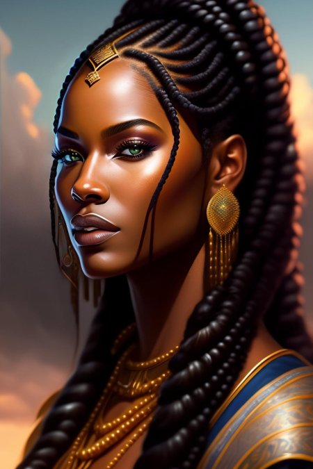 Африканская девушка