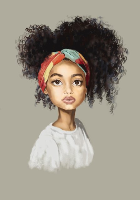 Смуглые мультяшные красавицы