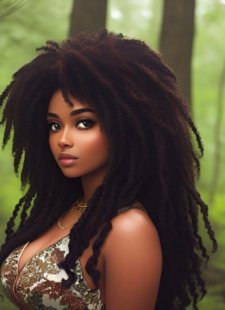 Красивые темнокожие женщины