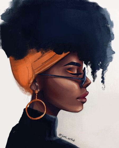 Афроамериканки арт