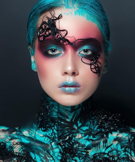 Макияжи необычные