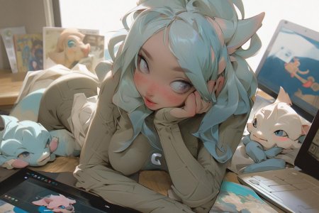 Арты нейросети девушки