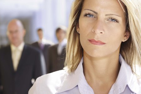 Женщина деловая