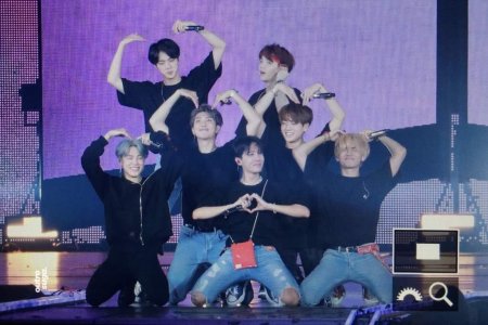 Бтс на сцене