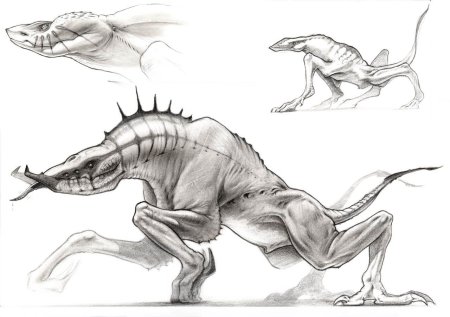 Кловерфилд монстро концепт арт