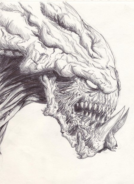 Рисунки монстра