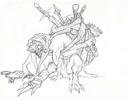 Рисунки в стиле гоблин кор