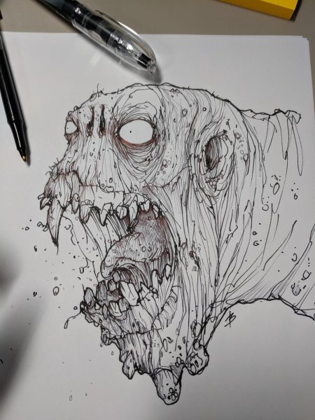 Страшные рисунки