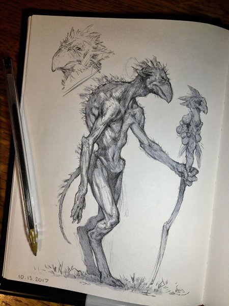 Hagraven concept art