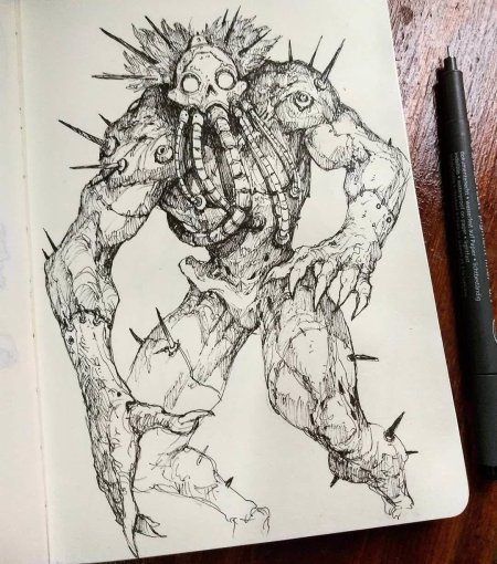 Зарисовки монстров