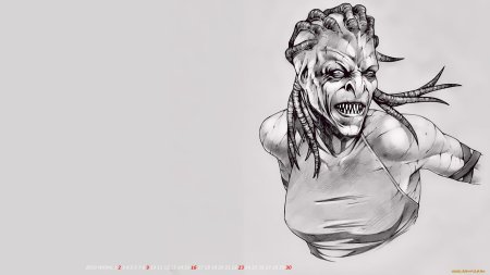 Монстр рисунки