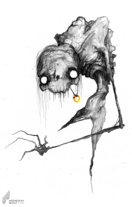 Страшные рисунки