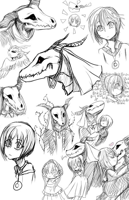 Невеста чародея элиас монстр