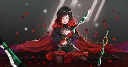 Аниме rwby руби роуз