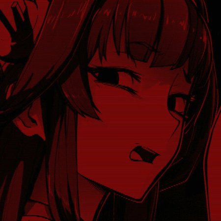 Aesthetic red аниме