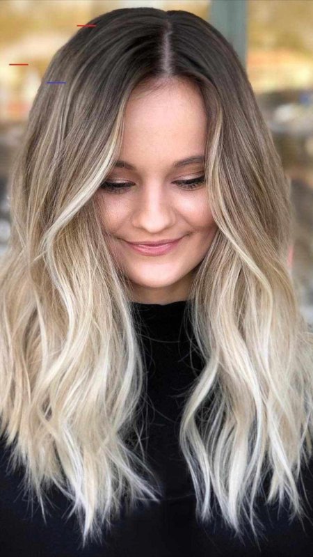 Для волос балаяж блонд