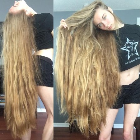 Отросли длинные волосы