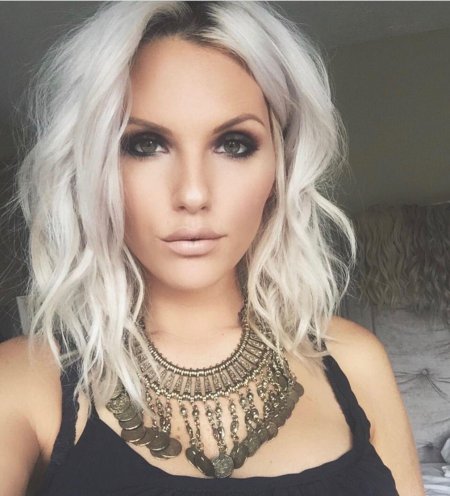 Стрижка на средние волосы модные тренды