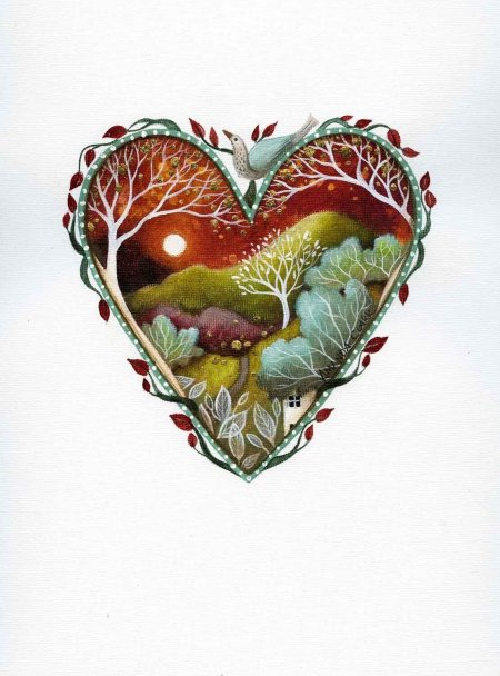 Сердце арт