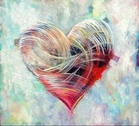Сердце картина