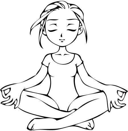 Йога иллюстрации