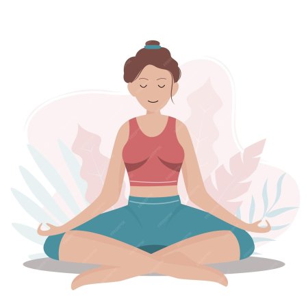 Векторные иллюстрации йога