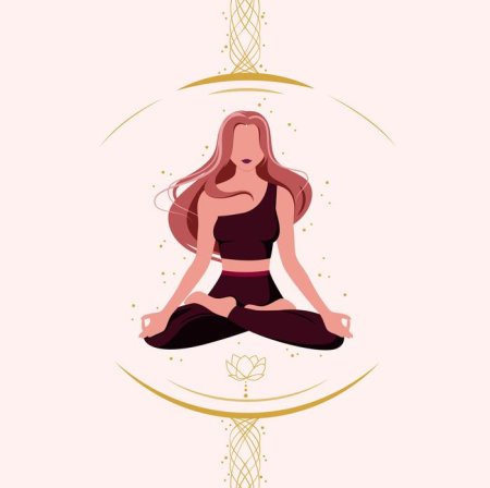 Йога девушка