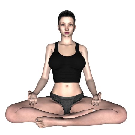 Йога девушка