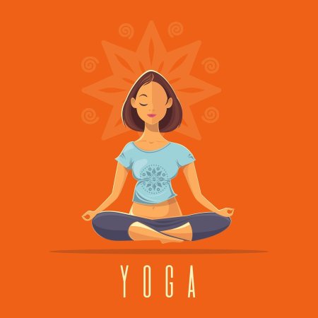 Поза лотоса йога