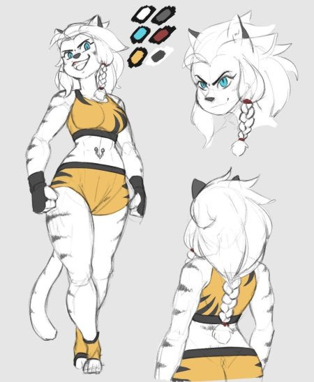 Идеи для рисунков фурри