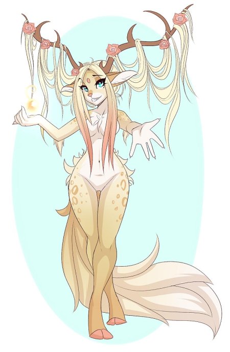 Антро олениха