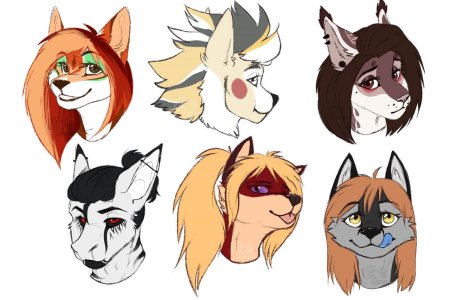 Фурри морда