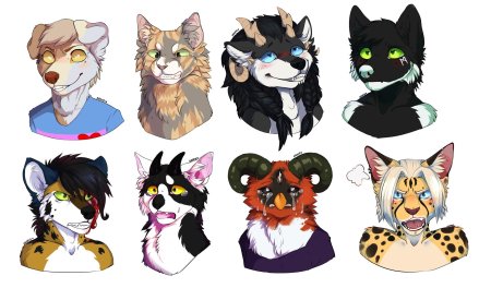 Персонажи фурри