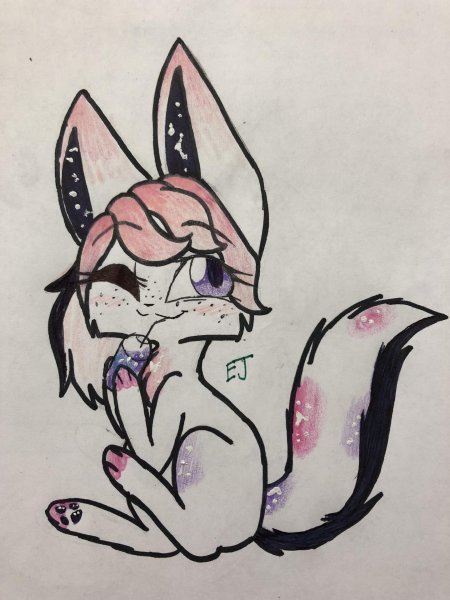 Рисунки аниме животные