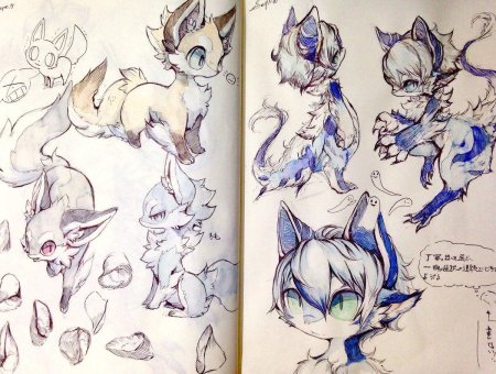 Стиль рисования фурри