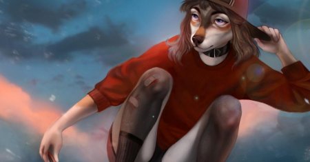 Фурри в кепке