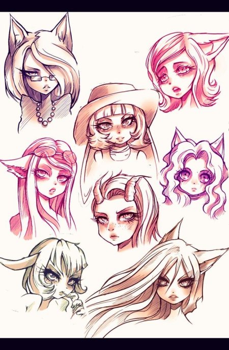 Стиль рисования фурри