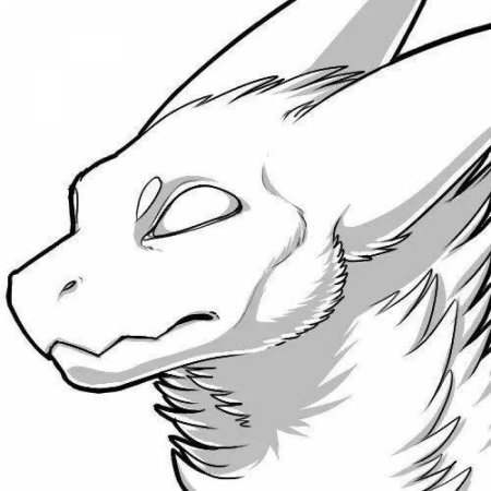 Заготовки для рисования фурри