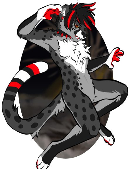 Фурри снежный барс