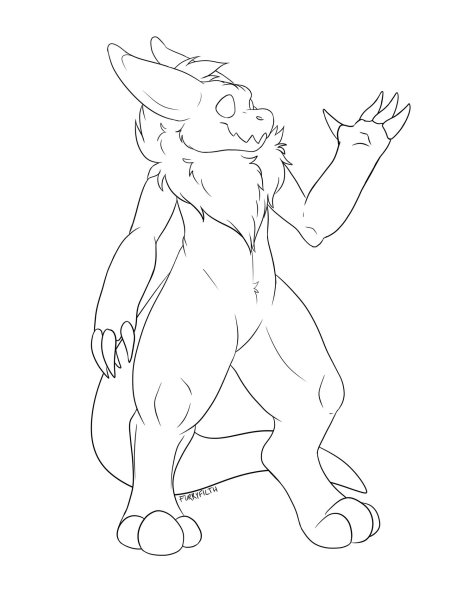 Фри лайн референс фурри