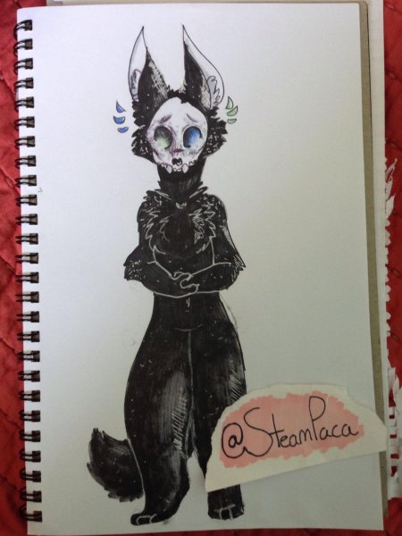 Скетчбук фурри