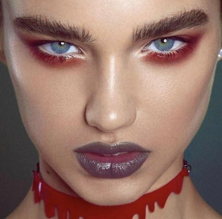 Макияж в стиле рок