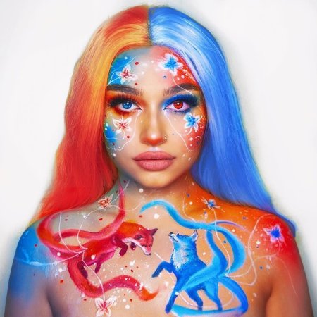 Макияж в космическом стиле