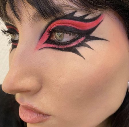 Макияж в стиле панк