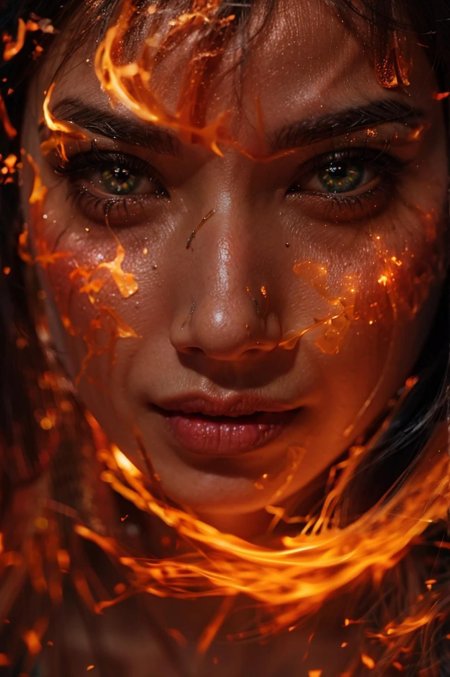 Девушка в огне