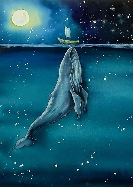 Картина кит