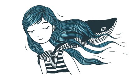 Кит иллюстрация