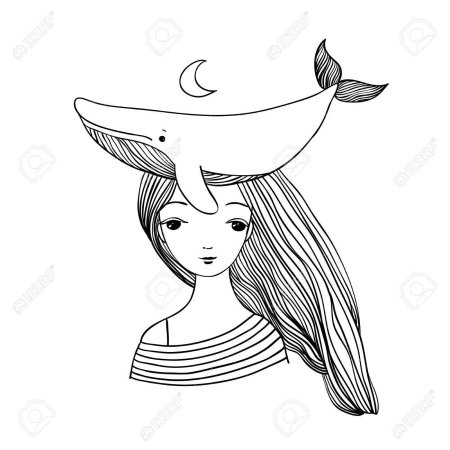 Кит иллюстрация